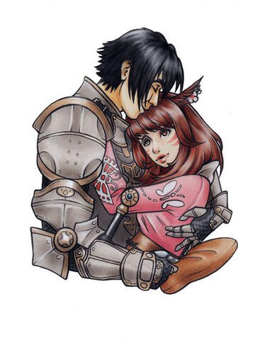 Cyrus and Mei by iv0rine